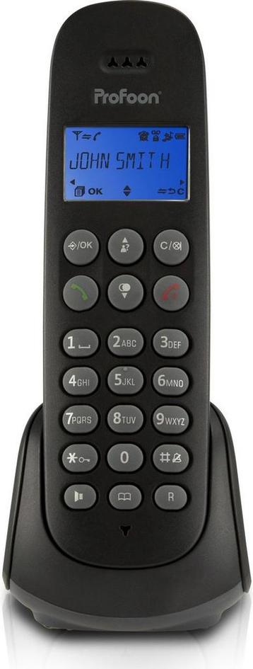Profoon PDX-300 DECT telefoon - Telefoonboek met ruimte voor beschikbaar voor biedingen