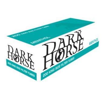 Dark horse menthol hulzen 200 stuks beschikbaar voor biedingen