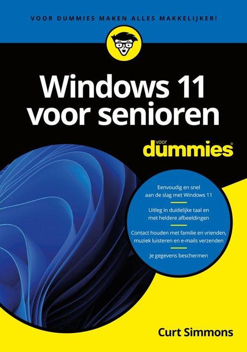 9789045357843 Voor Dummies - Windows 11 voor senioren voo..., Boeken, Studieboeken en Cursussen, Zo goed als nieuw, Verzenden