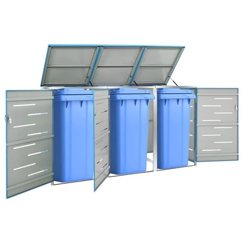 vidaXL Containerberging driedubbel 207x77,5x112,5 cm, Doe-het-zelf en Verbouw, Overige Doe-het-zelf en Verbouw, Nieuw, Verzenden