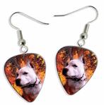 Plectrum ketting of sleutelhanger van een Pitbull hond, Ophalen of Verzenden, Nieuw