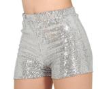 Zilveren Glitter Broek L, Verzenden, Nieuw