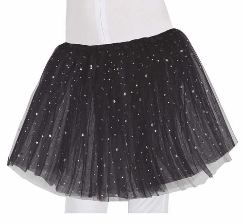 Zwarte Tutu Sterren 30cm, Hobby en Vrije tijd, Feestartikelen, Nieuw, Verzenden