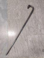 Wandelstok - .800 zilver - Animato portapergamene, Antiek en Kunst, Antiek | Goud en Zilver