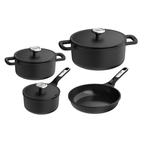 BergHOFF Leo Phantom (Downdraft) Pannenset - 7 Delig, Huis en Inrichting, Keuken | Potten en Pannen, Verzenden