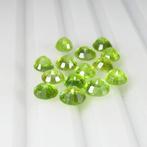 14 pcs Groen Titaniet - 5.98 ct - nternational Colored, Sieraden, Tassen en Uiterlijk, Edelstenen, Nieuw