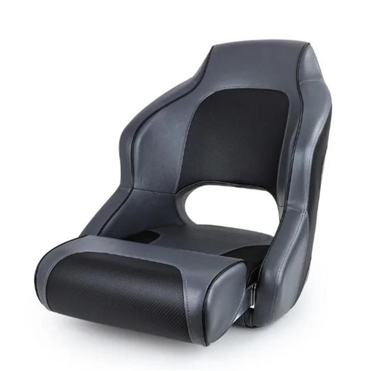 Bootstoel Sport Flip-Up Zwart-Antraciet, Watersport en Boten, Bootonderdelen, Nieuw, Ophalen of Verzenden