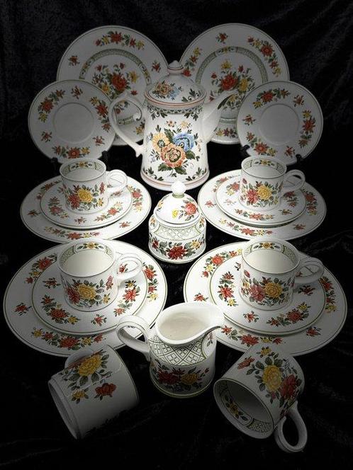 Koffieservies - Villeroy & Boch Summerday – 20-teiliges, Antiek en Kunst, Antiek | Meubels | Tafels