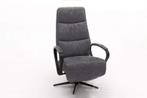 Relaxfauteuil Hitzum - relaxfauteuils - Grijs, Huis en Inrichting, Nieuw, Grijs, Stof