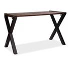 Tafel Bruin-Zwart Hardhout Hoog | 220x80x(h)110cm, Verzenden, Nieuw in verpakking