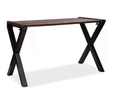 Tafel Bruin-Zwart Hardhout Hoog | 220x80x(h)110cm, Zakelijke goederen, Horeca | Keukenapparatuur, Verzenden