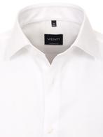 Venti Overhemd Wit Modern Fit 001880-000, Kleding | Heren, Nieuw, Wit, Verzenden
