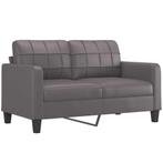 Tweezitsbank 140cm Grijs | Outlet Prijs | OP=OP Tweedekansje, 150 tot 200 cm, 75 tot 100 cm, Ophalen of Verzenden, Rechte bank