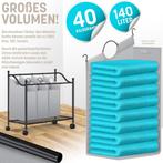 KESSER® Wasmand op Wieltjes met 4 Uitneembare Vakken - Wasso, Huis en Inrichting, Verzenden, Nieuw