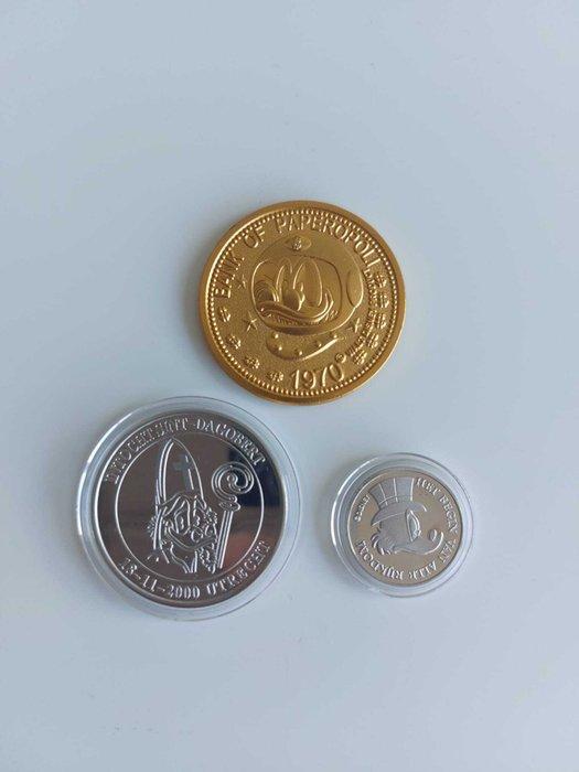 Nederland. Dagobert munten (Zonder minimumprijs), Verzamelen, Disney