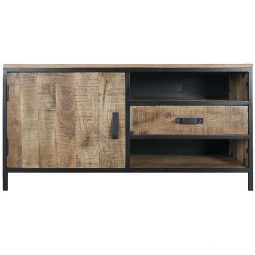 TV Dressoir Luuk Hout 120 cm, Huis en Inrichting, Kasten | Overige, Nieuw, Verzenden