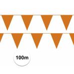 Prijsvoordeel vlaggenlijnen oranje 100 meter - Oranje stra.., Nieuw, Ophalen of Verzenden
