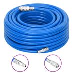 vidaXL Luchtslang 0,7 10 m PVC blauw, Verzenden, Nieuw