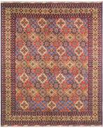 Afghan, Traditioneel met de hand geknoopte Turkaman tapijt, Nieuw