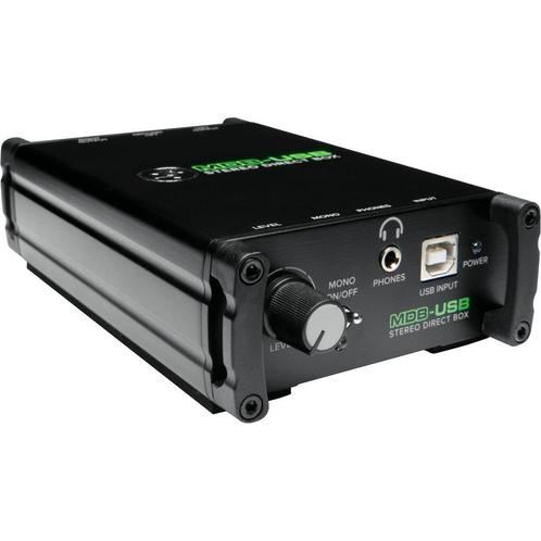 Mackie MDB-USB passieve stereo DI box, Audio, Tv en Foto, Overige Audio, Tv en Foto, Verzenden