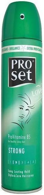 PROSET STRONG HAIRSPRAY HAARLAK SPUITBUS 300 ML, Verzenden, Nieuw