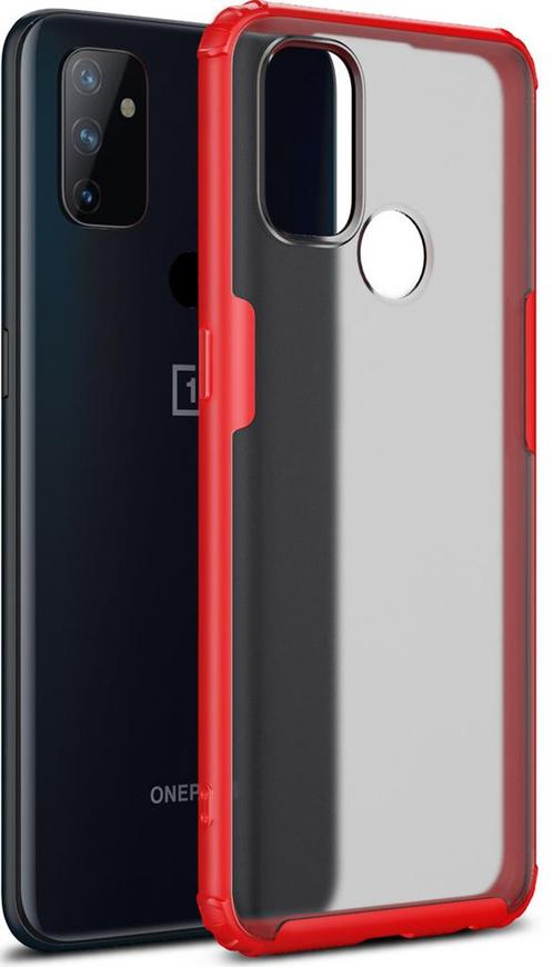 ProGuard OnePlus Nord N100 Merge Bumper Hoesje Rood, Telecommunicatie, Mobiele telefoons | Hoesjes en Frontjes | Overige merken