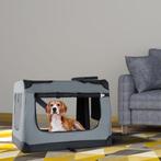 Vouwbare Hondentransportbox / Bench Lassie M - Grijs - 42 x, Verzenden, Nieuw