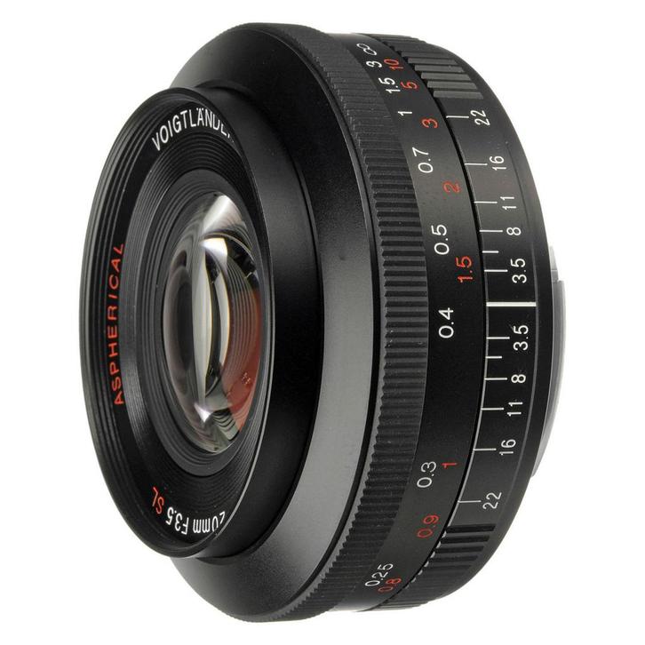 Voigtlander 20mm f/3.5 Color-Skopar SL II Canon EF-mount, Audio, Tv en Foto, Fotografie | Lenzen en Objectieven, Groothoeklens