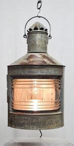 Navigation lamp, Starboard lamp - Zink, Koper, Messing &, Antiek en Kunst