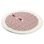 Kerstboomkleed | PEHA | Ø 90 cm (Wit/Rood), Diversen, Kerst, Verzenden, Nieuw