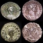 Romeinse Rijk. Probus, Aurelian, Postumus & Salonina. Lot