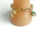 Zonder Minimumprijs - Armband Verguld, Zilver, Smaragd, Sieraden, Tassen en Uiterlijk, Armbanden, Nieuw