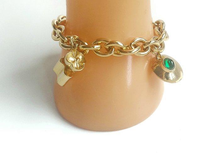 Zonder Minimumprijs - Armband Verguld, Zilver, Smaragd, Sieraden, Tassen en Uiterlijk, Armbanden