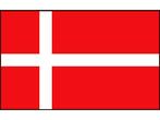 Vlag Denemarken, Watersport en Boten, Ophalen of Verzenden, Nieuw, Zeilboot of Motorboot