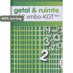 Getal en Ruimte / 2 vmbo-KGT deel 1 9789011104112, Verzenden, Zo goed als nieuw, L.A. Reichard