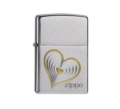 Zippo Love hearts - Zippo Regular - Alle Zippo's, Verzamelen, Rookartikelen, Aanstekers en Luciferdoosjes, Aansteker, Nieuw, Verzenden