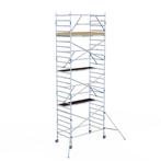 ALX Extra rolsteiger 135 x 250 x 6,2m WH met voorloopleuning, Doe-het-zelf en Verbouw, Steigers, Verzenden, Nieuw, Rolsteiger of Kamersteiger