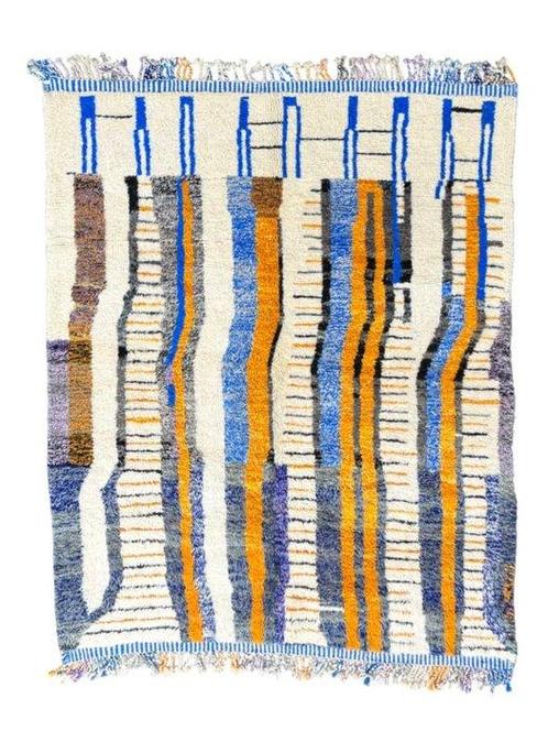 Modern Marokkaans abstract Beni Ouarain-tapijt - nieuw, Huis en Inrichting, Stoffering | Tapijten en Kleden