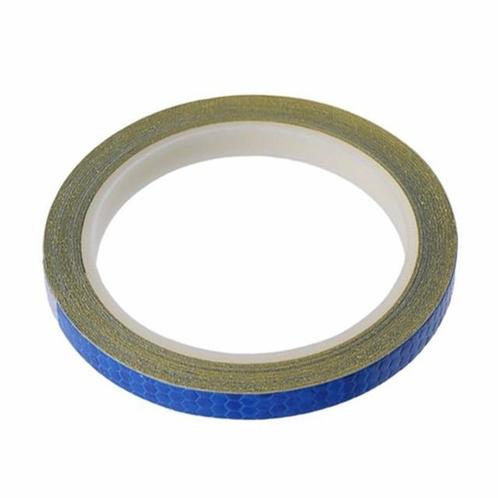 Reflecterende tape - BLAUW - 8 meter - 8mm, Doe-het-zelf en Verbouw, Overige Doe-het-zelf en Verbouw, Nieuw, Ophalen of Verzenden