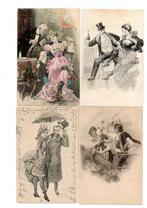 Italië - GLAMOUR / DONNINE / INNAMORATI - ILLUSTRATOREN -, Gelopen