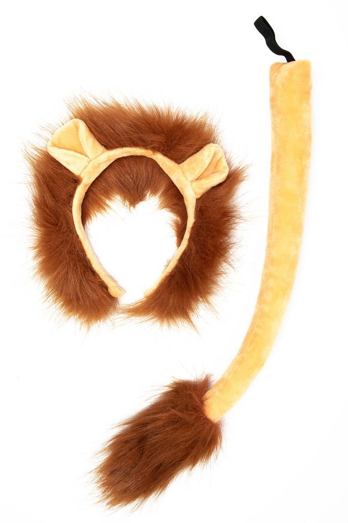 Leeuw Haarband Oren Staart Diadeem Set Bruin Oortjes Leeuwin, Kleding | Dames, Carnavalskleding en Feestkleding, Accessoires, Nieuw