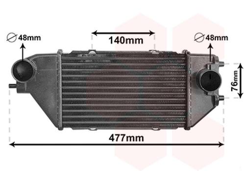 INTERCOOLER VOOR HONDA CR-V 2002-2004 19710RJLE01, Auto-onderdelen, Airco en Verwarming, Nieuw, Ophalen of Verzenden