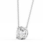 Hanger - 14 karaat Witgoud - 1.32ct. tw. Diamant