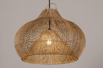 Rietveld Hanglampen - Hout, Naturel - Hout, Rotan beschikbaar voor biedingen