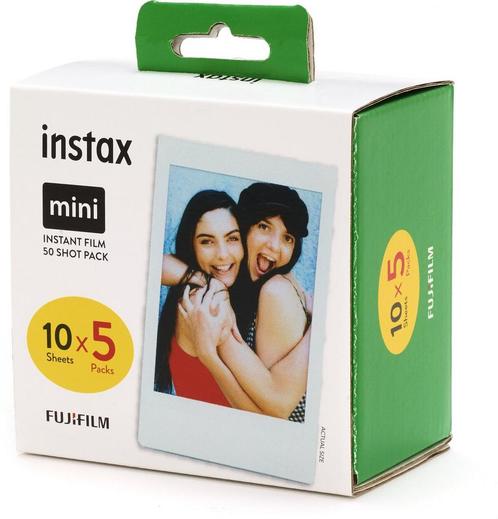 Fuji Instax Mini Film - 5x10 stuks (Fuji Instax Films), Audio, Tv en Foto, Fotocamera's Analoog, Polaroid, Nieuw, Fuji, Ophalen of Verzenden