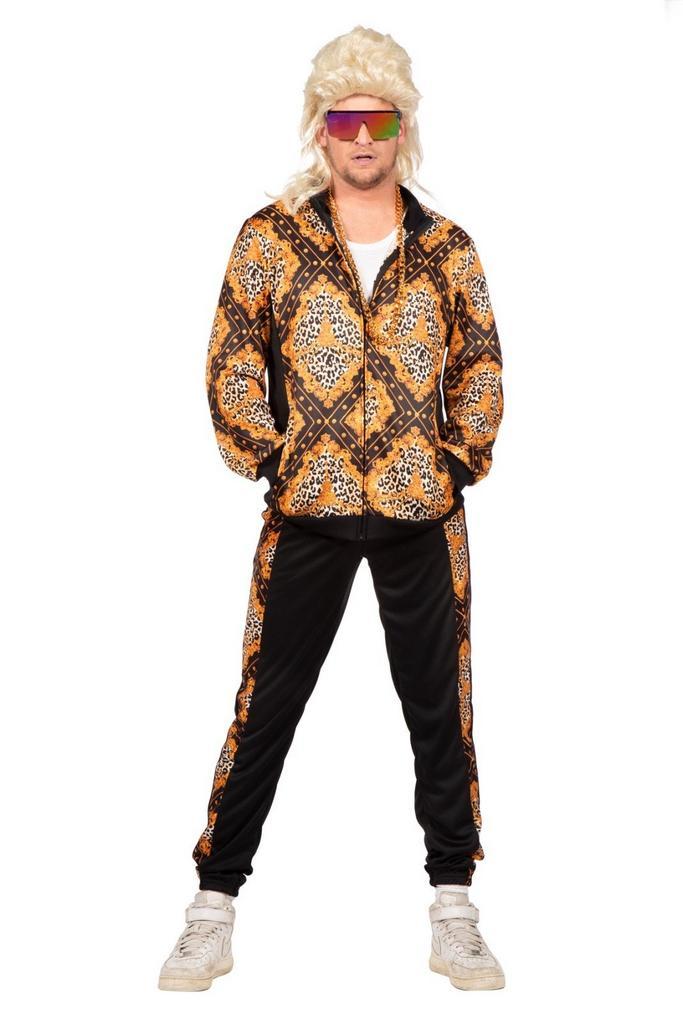 Fout Trainingspak Zwart/Goud Heren, Kleding | Heren, Carnavalskleding en Feestkleding, Nieuw, Verzenden