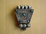 TIBET AMULET DOOS GAU SUTUMBA - Zilver - Turkoois - Koper -, Antiek en Kunst