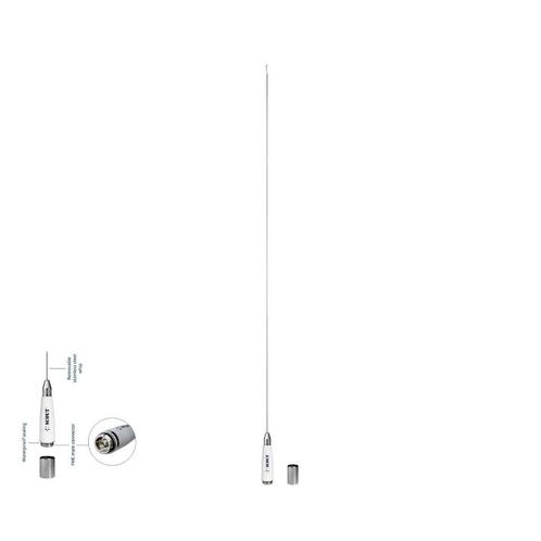 Scout RVS VHF Antenne Quick 3 lengte 1,1 meter QuickFit, Watersport en Boten, Navigatiemiddelen en Scheepselektronica, Nieuw, Ophalen of Verzenden