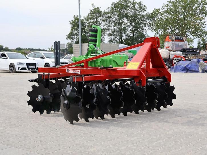 Schijveneg 1,4m - 2,7m zonder rol eg met schijven, Zakelijke goederen, Agrarisch | Werktuigen, Verzenden