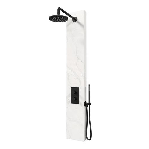 BRAUER Black Edition Thermostatisch Douchepaneel 2-weg, Doe-het-zelf en Verbouw, Sanitair, Ophalen of Verzenden